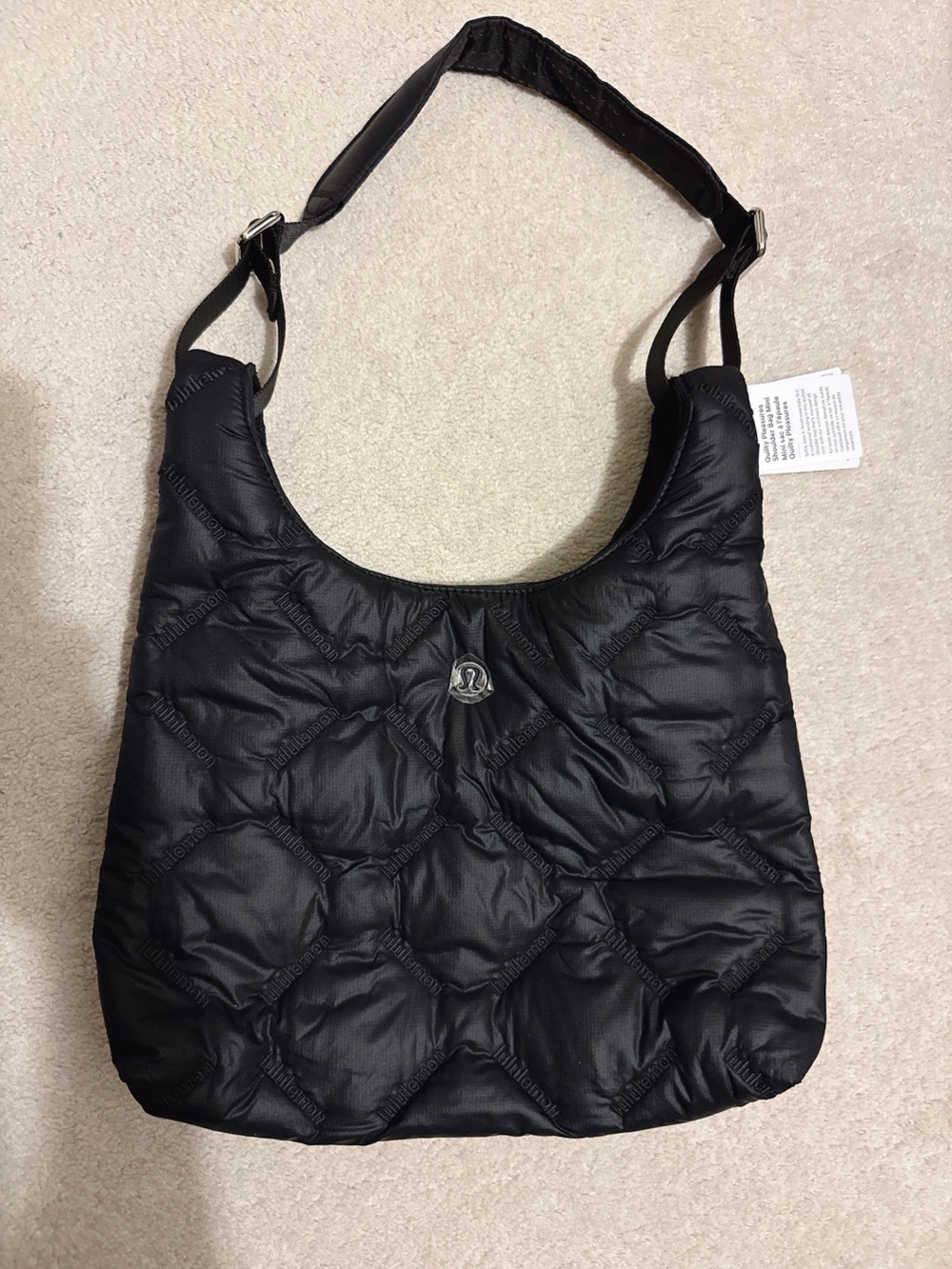 Lululemon Quilty Pleasures Shoulder Bag Mini 5L Black